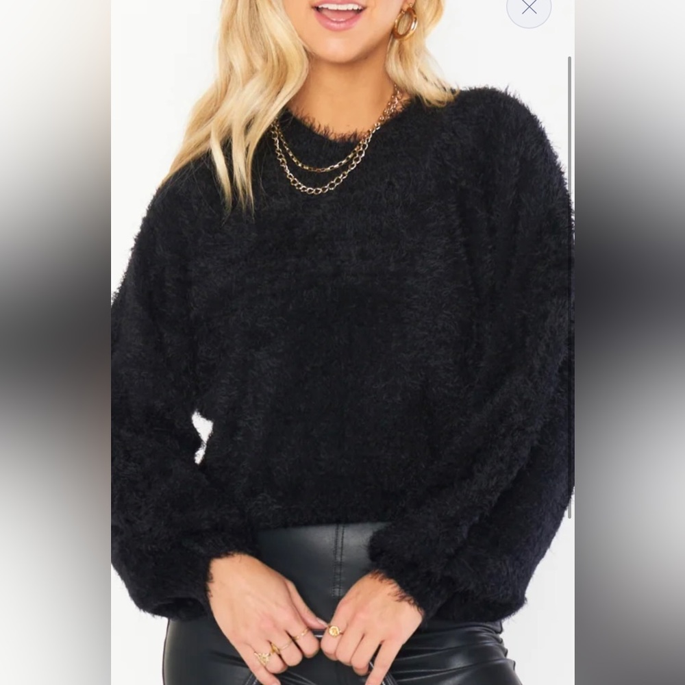 Show Me Your Mumu Vienna Sweater Black